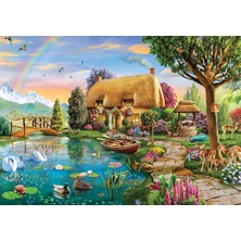 KS Games Ks Lakeside Cottage 2000 Parça Puzzle