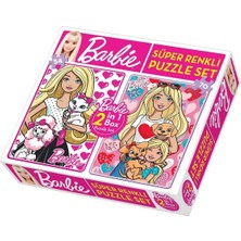 Diytoy Barbie Süper Renkli Puzzle Set