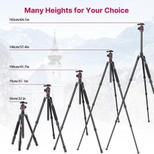 Ulanzi Mt-51 Katlanabilir Çok Fonksiyonlu Alüminyum Tripod