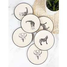 FH finehome Jungle 6 Parça Pasta Takımı