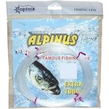 Captain Alpinus Poşet Misina 4X25 Bağlantılı 100MT Beyaz