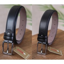 Kasva Deri 2 Adet 3.5 cm Suni Klasik Kemer