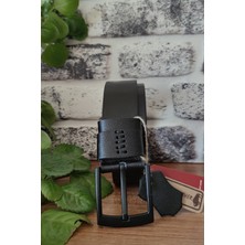 Kasva Deri 4.5 cm Siyah Orijinal Manda Derisi