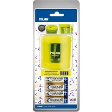 Milan BWM10375 Acıd Elektrikli Sarı Kalemtraş Blıster