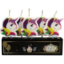 Çıtı Pıtı Store 5'li Unicorn Pasta Mum