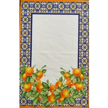 Lilies Atelier Mackenzie Model Portakal Desen 35X50 El Havlusu I Yüz Havlusu I Mutfak Havlusu