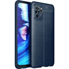 Kip GSM Xiaomi Redmi Note 10S Kılıf Deri Görünümlü Niss Silikon Kapak