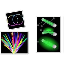 En Yeni Ürün Fosforlu Çubuk,glow Stick Fosforlu Kırılan 20 cm Eğlence Çubuk 100 Adet