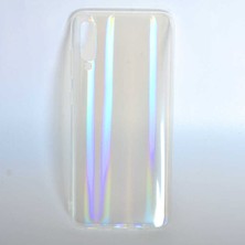 Birdeburada Samsung Galaxy A70 Sert Renk Geçişli Şeffaf Dome Silikon Kılıf