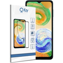 Kzy Samsung Galaxy A04S Tam Kaplayan Fiber Nano Ekran Koruyucu Cam