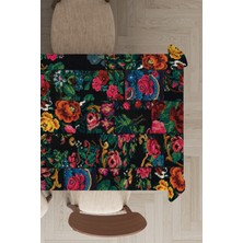 RugViva Leke Tutmayan Dokuma Elit Leke Tutmayan Kumaş Patchwork Kırk Yama Yıkanır Masa Örtüsü MSO290
