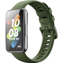 Nezih Case Huawei Band 7 Uyumlu Renkli Şık Tasarım Jel Silikon Kordon