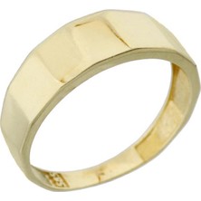 İryum Fantezi Altın Yüzük