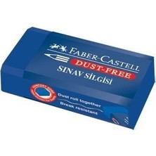 Faber-Castell 24 Adet Sınav Silgisi Ergonomik Tasarım ve Dayanıklı Malzeme ile