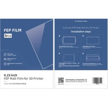 Anycubic Fep Mat Film 9.25'' (5 Adet)