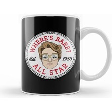 Humuts Stranger Things Barb All Star Converse Logo Kupa Bardak Porselen