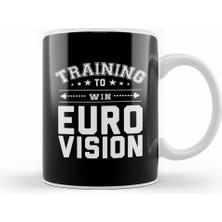 Humuts Training To Win Eurovision Kupa Bardak Porselen