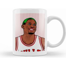 Humuts Dennis Rodman Kupa Bardak Porselen