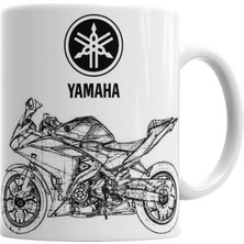 Humuts Yamaha Yzf R25    Kupa Bardak Porselen