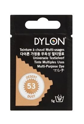 Dylon Elde Boyama -Çöl Beji- Multi Purpose Dye-Desert Dust 5.8 Gr. - Kumaş Boyası / Giysi Boyası