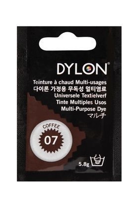Dylon Elde Boyama -Kahve Rengi-Multi Purpose Dye-Coffee 5.8 Gr. - Kumaş Boyası / Giysi Boyası