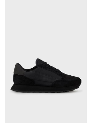 Armani Exchange Logolu Sneaker Ayakkabı Erkek Ayakkabı XUX083 XV263 K001