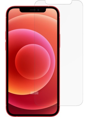 Apple Iphone 12 Mini Şeffaf Temperli Cam Maxi Glass Ekran Koruyucu