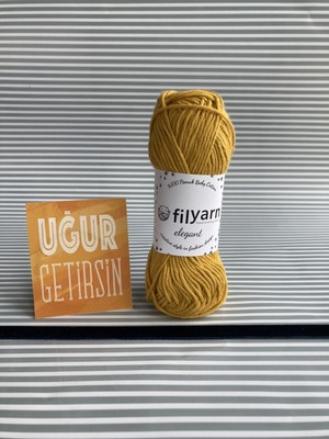 Cotton Baby Cotton %100 Pamuklu Punch,örgü, Amigurumi 25 Gram Ip - Hardal Sarısı