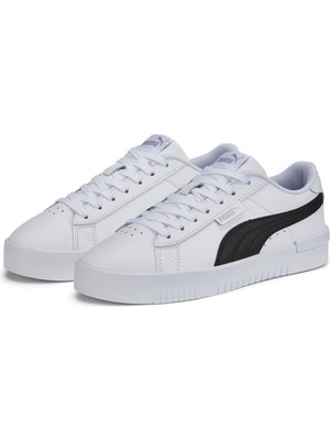 PUMA Jada Renew 386401-03 KADIN Beyaz-Siyah-Silver Günlük Sneaker Ayakkabı