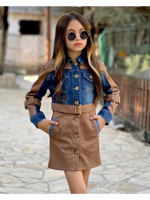 Gogo Kids Kız Çocuk Trençkot