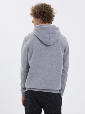 Loft LF2023028 Loft Erkek Sweat Gray Melange