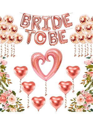 Best Parti Bride To Be Rose Gold Balon Set Bekarlığa Veda Partisi Set-1