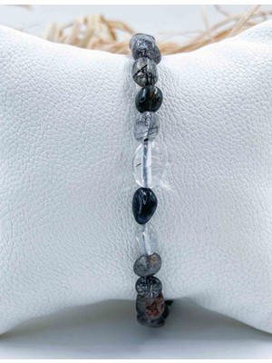 Mucize Taş Rutil Kuvars Tımbıl Küçük Boy Doğal Taş Bileklik