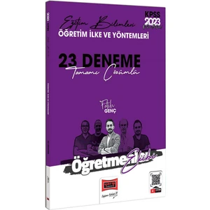 Yargı Yayınevi  KPSS 2023 EB Öğretmenler Ekibi Öğretim Ilke ve Yöntemleri Tamamı Çözümleri 23 Deneme Sınavı