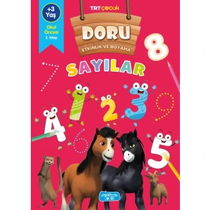 TRT Çocuk Doru Etkinlik ve Boyama - Sayılar