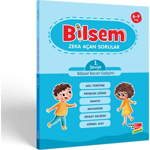 Bilsem Zeka Açan Sorular 1. Seviye - Bilişsel Beceri Gelişimi - Hüseyin Demir