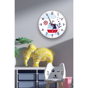Çocuk Odası Sessiz Akar Duvar Saati Modelleri Model No: 027