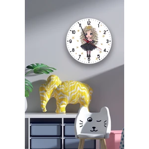 Çocuk Odası Sessiz Akar Duvar Saati Modelleri Model No: 059