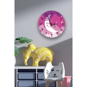 Çocuk Odası Sessiz Akar Duvar Saati Modelleri Model No: 191