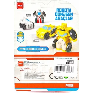 Mgs Oyuncak Robota Dönüşen Araçlar Sarı