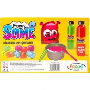 Zeno Toys Slime Deney Seti ve Uv Işınlı Bileklik