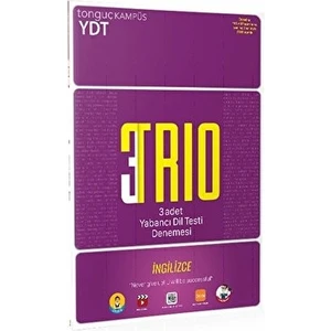 Tonguç Akademi YDT Trio 3 Adet Yabancı Dil Testi Denemesi