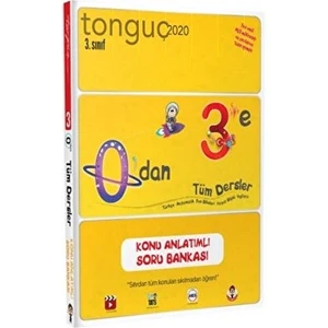 Tonguç Akademi 2020 3. Sınıf 0’dan 3’e Tüm Dersler Konu Anlatımlı Soru Bankası