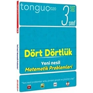 Tonguç Akademi 3. Sınıf Dört Dörtlük Yeni Nesil Matematik Problemleri
