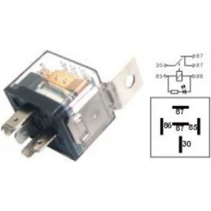 Role Şeffaf Ledli 12V 5 Pin Cift VR4520