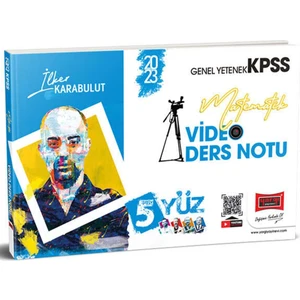 Yargı Yayınevi KPSS 2023 5yüz Matematik Video Ders Notları