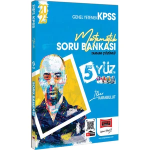 Yargı Yayınevi KPSS 2023 5yüz Matematik Tamamı Çözümlü Soru Bankası