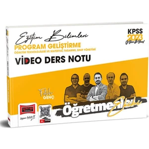 Yargı Yayınevi  KPSS 2023 EB Öğretmenler Ekibi Pg-Öt ve Materyal Tasarımı Sınıf Yönetimi Video Ders Notları