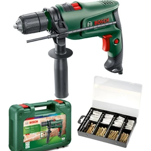 Darbeli Matkap Easyimpact 600 +Bosch 173 Parça Matkap Ucu Vidalama Ucu Vida Dübel Aksesuar Seti