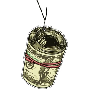 100 Dolar Tasarımlı Dekoratif Oto Kokusu ve Aksesuarı